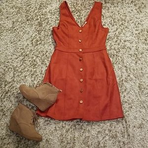 Charlotte Russe button front dress